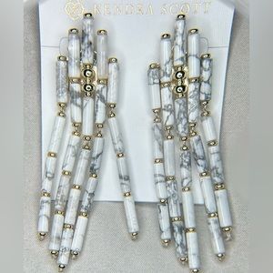 EUC Kendra Scott Ember statement earrings